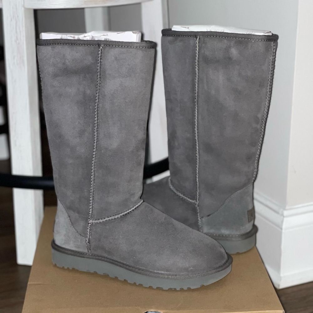 Women Grey Ugg Boots